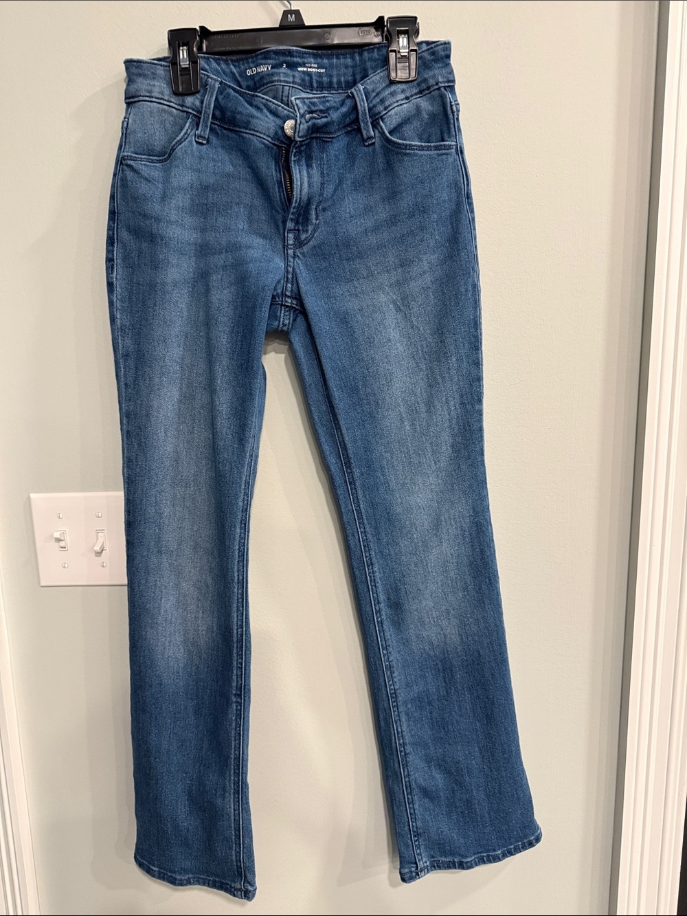 Old Navy Medium Blue Boot Cut Jeans